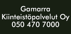 Gamarra Kiinteistöpalvelut Oy logo